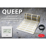 "Queep" elektrische vloerverwarmings-mat 0.5 m2 - Artikelnr.: 3875000