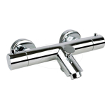 Chrome "Heavy" badthermostaat (opbouw) - Artikelnr.: 3815020