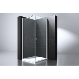 "Erico" vierkante cabine met 1 swing deur 90x90x200cm NANO glas 6mm - Artikelnr.: 3856290