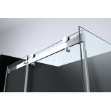 "Erico-Rechthoek" cabine schuifdeur & wand 120x90x200cm NANO glas 8mm - Artikelnr.: 3875280