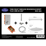 "One-Pack" inbouw-regendoucheset "Clic-Ore-M-300" - Artikelnr.: 4014450